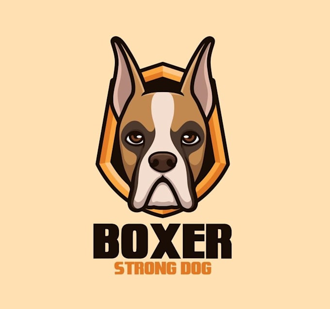 esign an aggressive boxing mascot logo for your brand