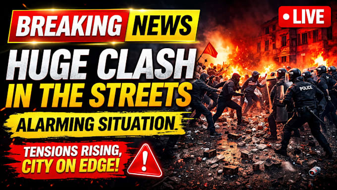 design breaking news youtube thumbnail