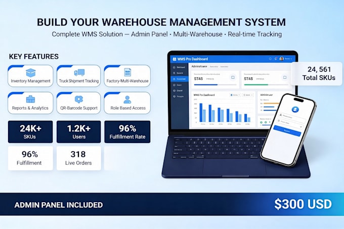 develop warehouse management system