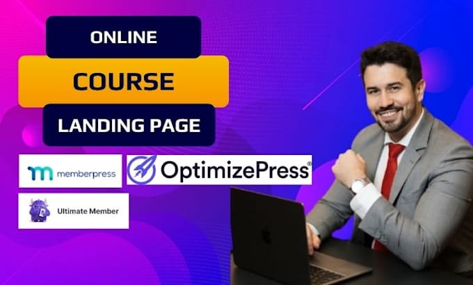 setup optimizepress online course memberpress ultimate member membership website