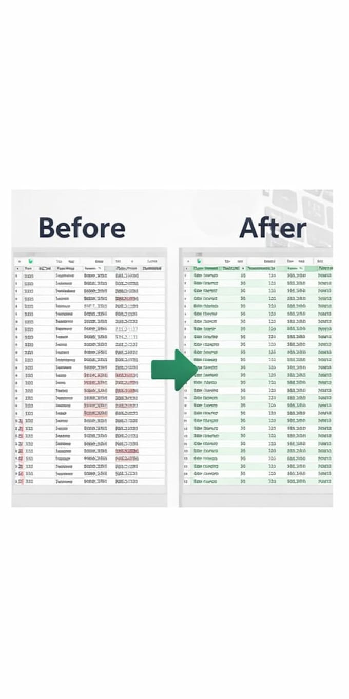 clean, format, and organize your excel or CSV data professionally