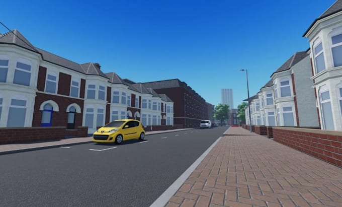 make realistic map building, robox map creation, environment exterior, interior
