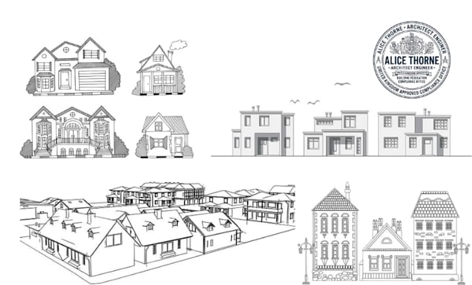 create UK planning permission drawings for house extensions