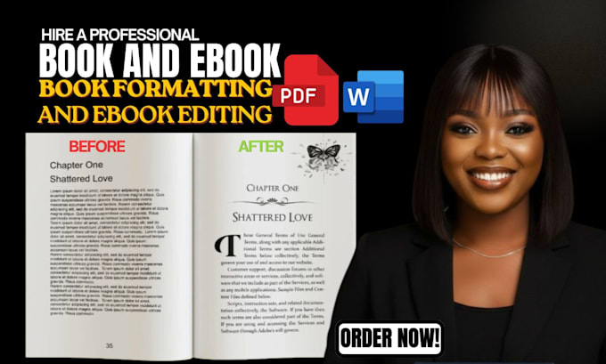 formatting and editing your manuscript for amazon KDP