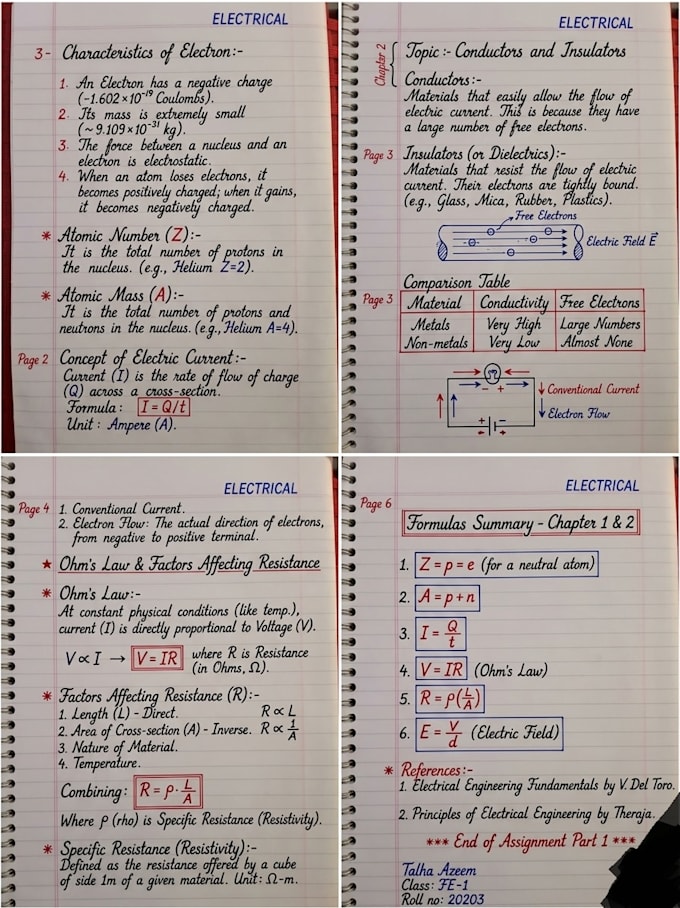 do assignment work in good handwriting