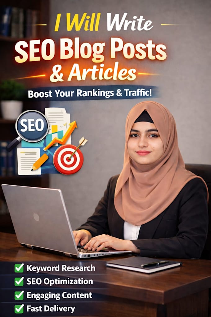 write SEO blog posts and articles