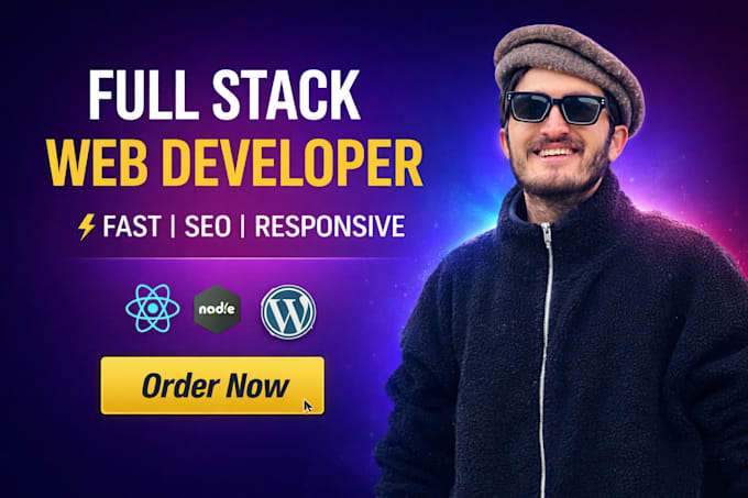 design or devlop custom website devlopment as a full stak webdevloper for you