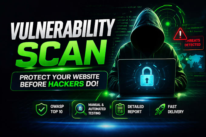 scan your website for vulnerabilities and security issues