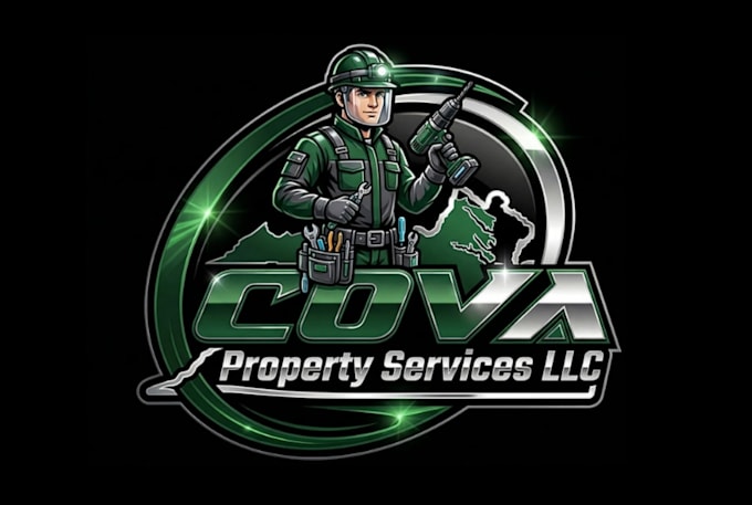 create a logo for lawn maintenance and landscaping