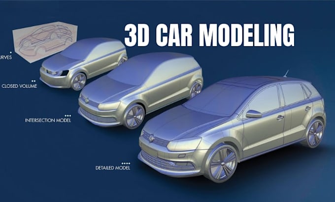 design 3d game car models, realistic vehicles and photorealistic cgi renders