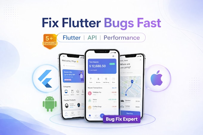 quick fix flutter bugs, API issues and improve app performance