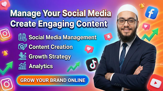 manage your social media and create engaging content