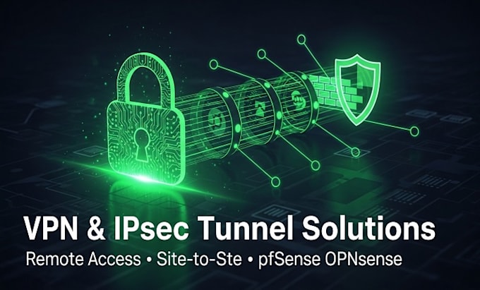 setup VPN ipsec tunnels remote access pfsense opnsense integration
