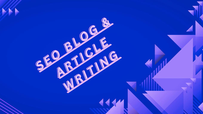write blog posts articles content