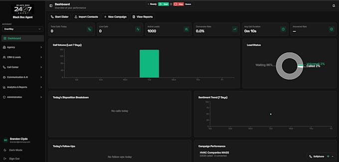 build a ai call center for you