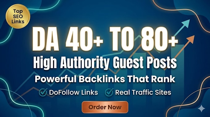 high authority guest post backlinks with manual outreach SEO