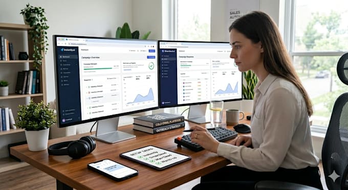 setup instantly ai and smartlead for cold email