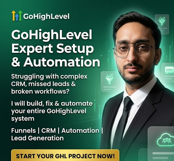fix and optimize gohighlevel funnels and automations