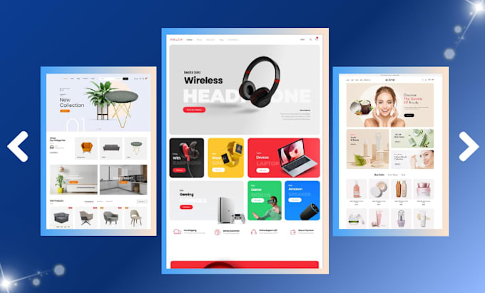 build ecommerce website or online selling store