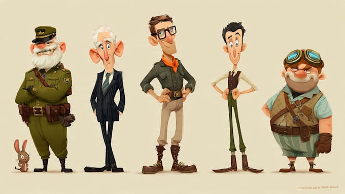 draw cartoon, comic illustrations and mascot characters