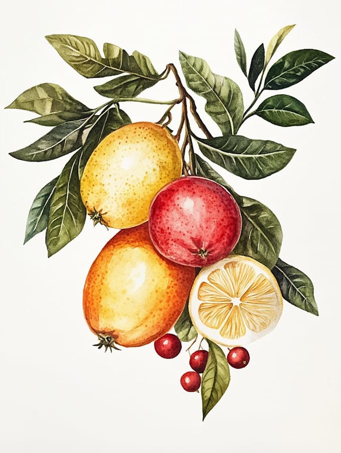 draw a botanical illustration