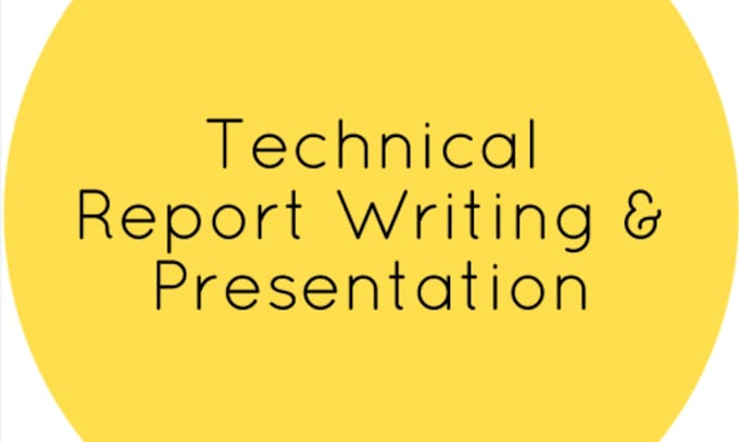 do technical research report writing