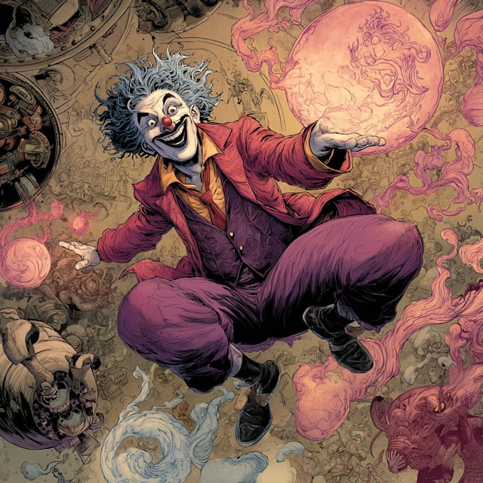 comic book illustration with comic book illustrator