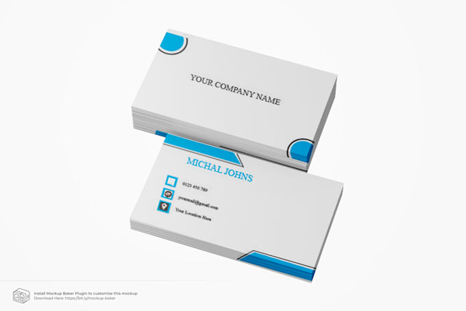 make creative double sided business card design