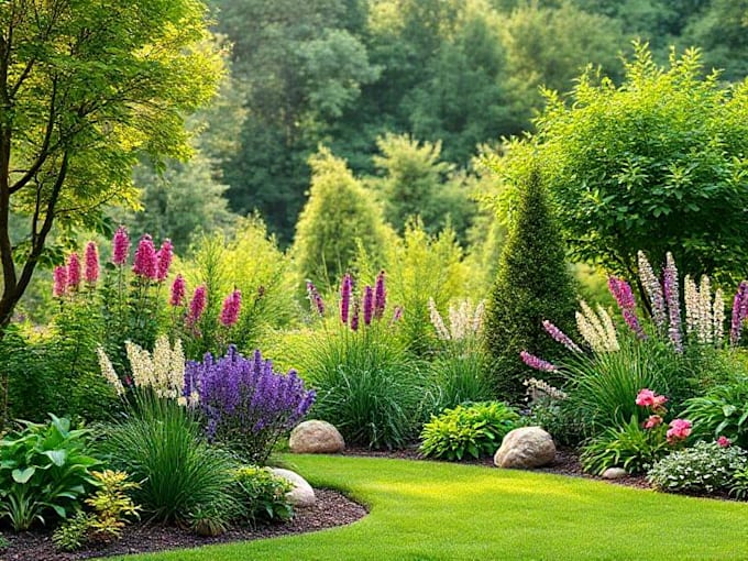 help you design a garden or landscape