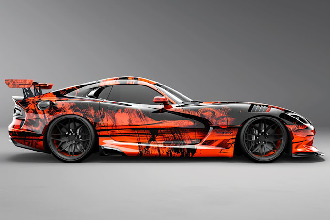 design vehicle wrap and truck decals