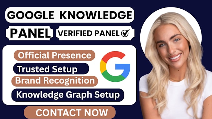 create verified google knowledge panel for personal and business local SEO