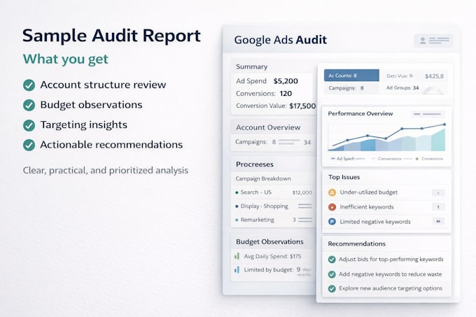 audit your google ads account for ecommerce