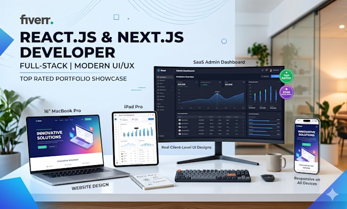 develop scalable react and nextjs web applications