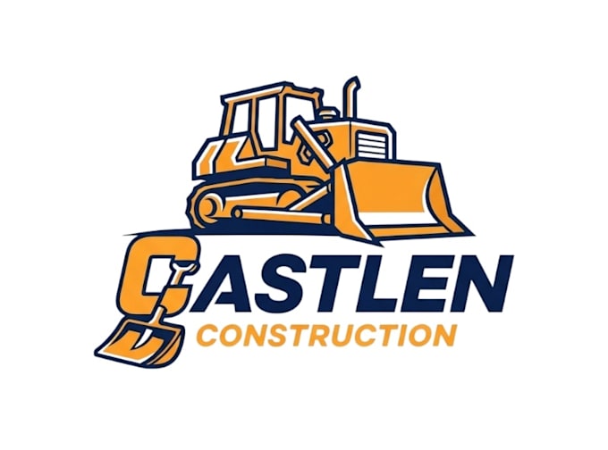 design specially castlen construction logo