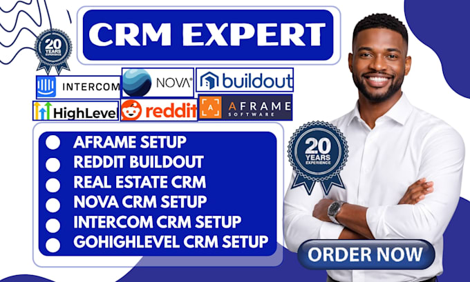 setup real estate crm aframe reddit buildout nova crm gohighlevel intercom crm