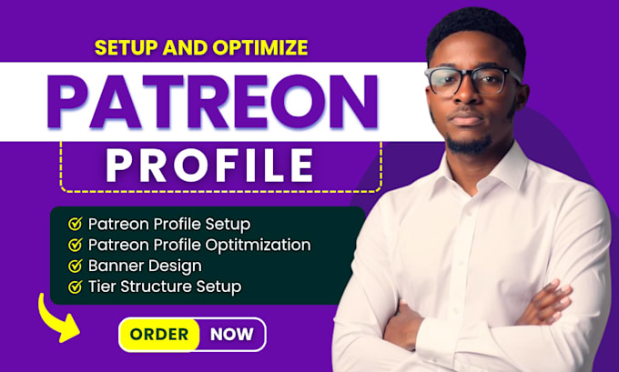 do professional patreon page setup and optimization