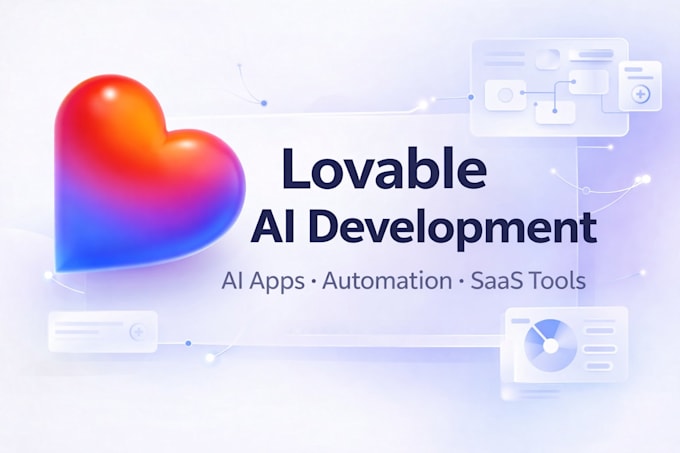 Build a lovable ai website or loveable web app with modern ui ux by ...