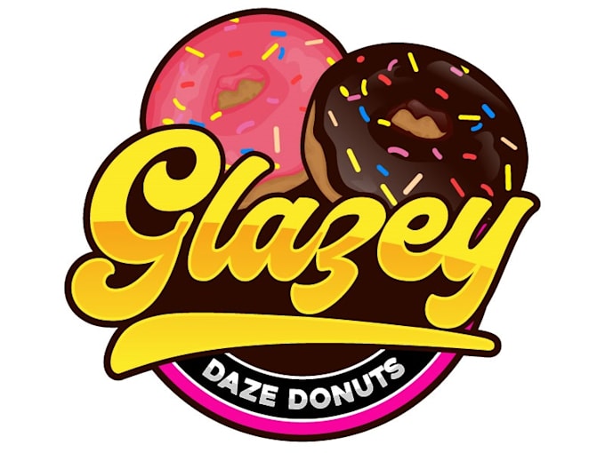 design modern donut logo with free vector files