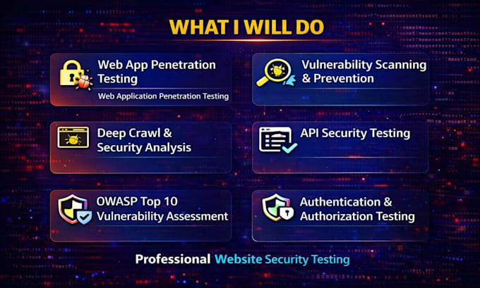 perform vulnerability assessment and penetration testing