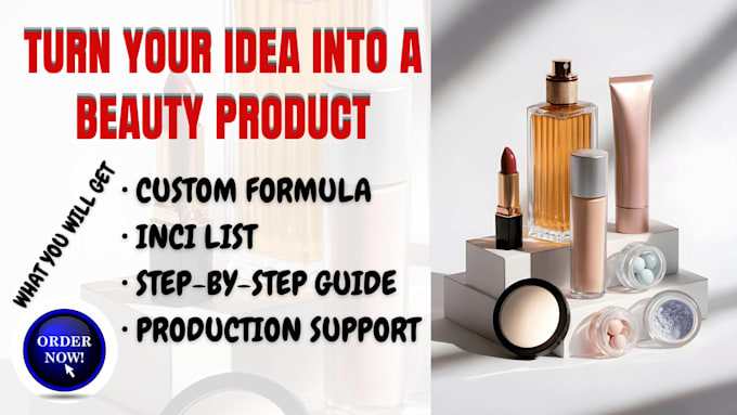 develop chemist of cosmetics and skin care formulation