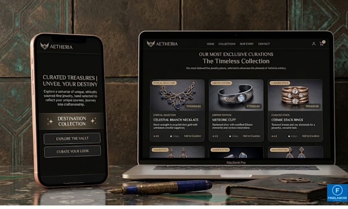 build a professional e commerce website