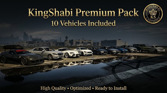 provide a ready to install fivem vehicle pack