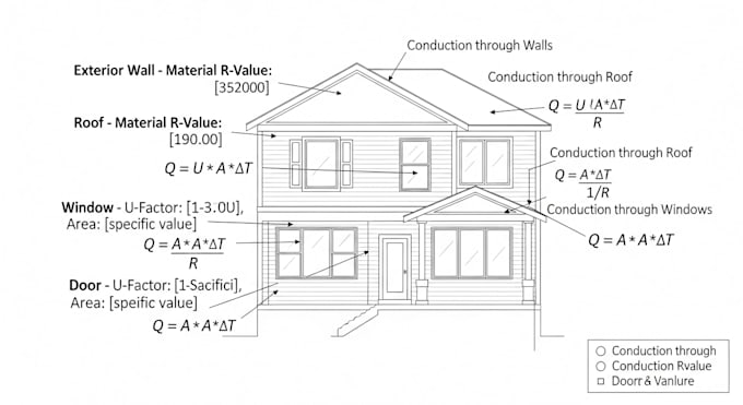 do hvac design manual j cooling heating load calculation