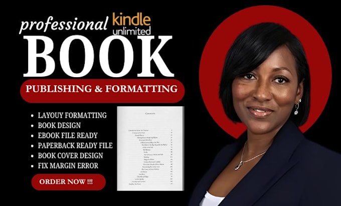design a professional table of contents for your book