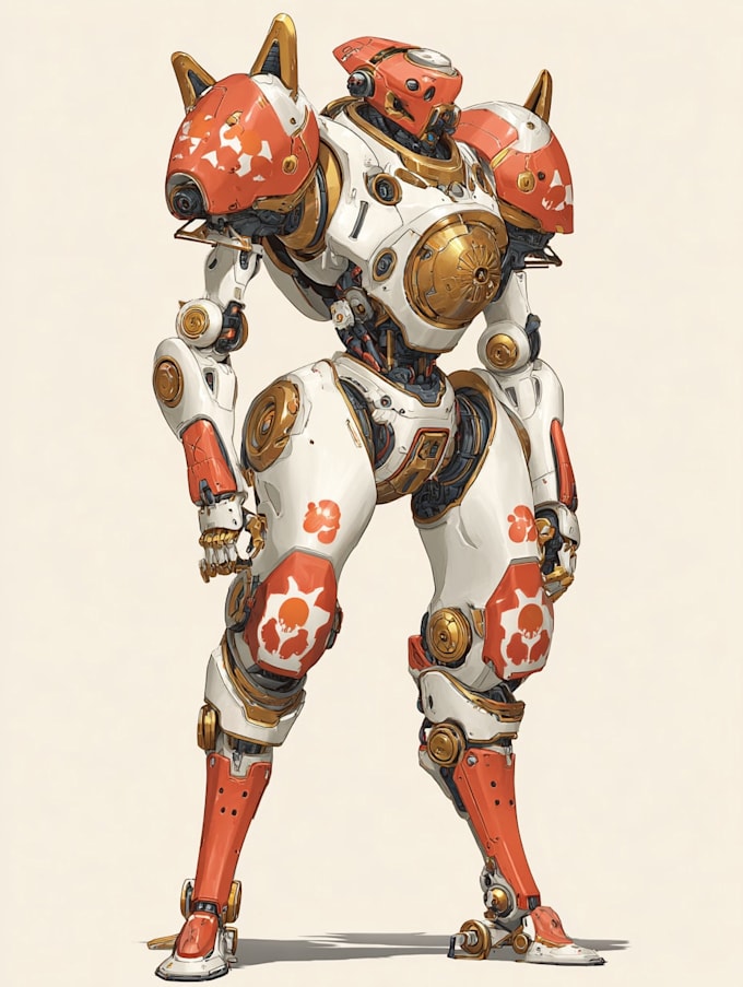high quality robot, mecha concepts