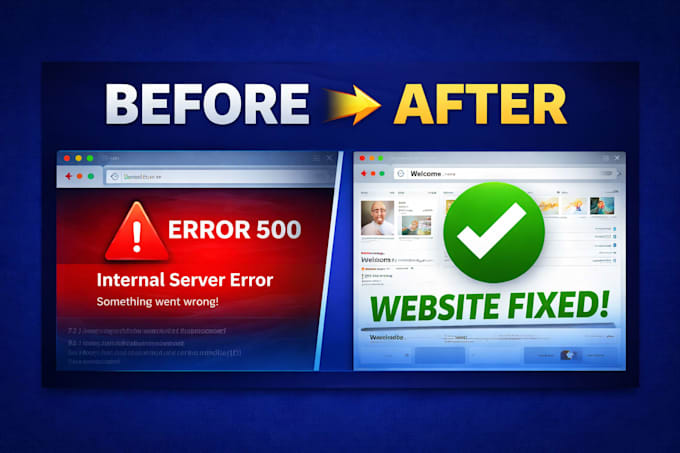 fix PHP bugs, website errors and mysql issues fast