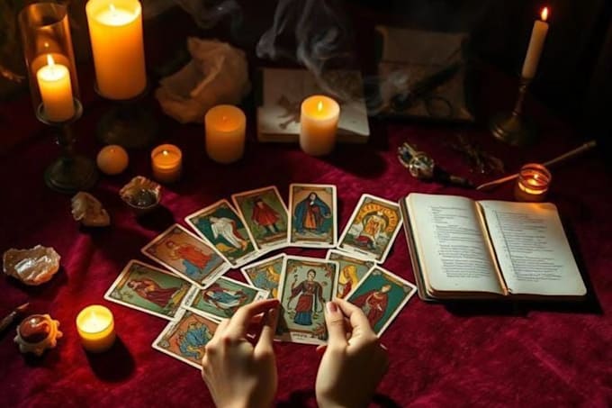 do deep intuitive tarot reading, situation tarot or lenormand, psychic reading