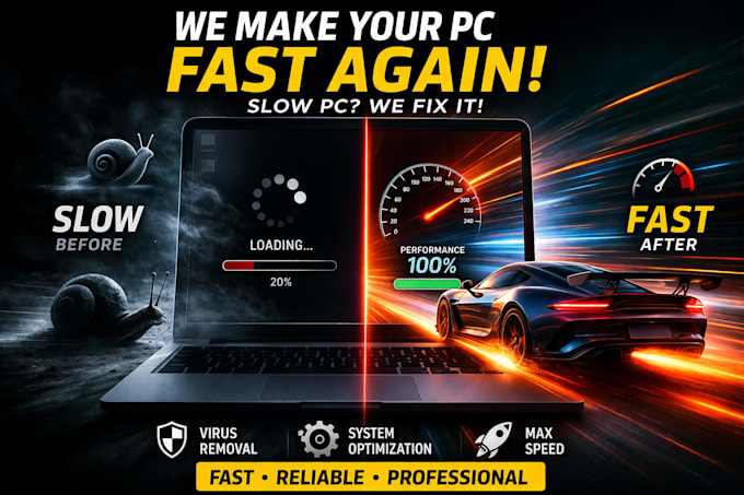 fix your PC or laptop remotely via teamviewer or anydesk
