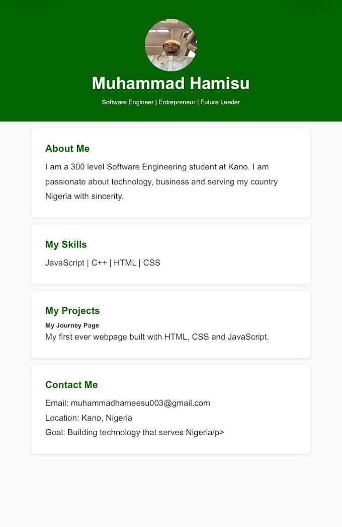 build a professional website for your business