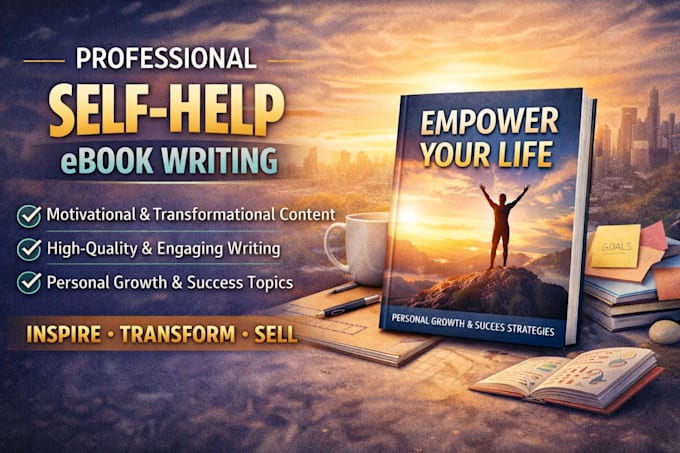 write a high converting selfhelp ebook that inspire transforms and sell